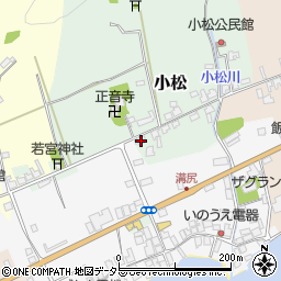 京都府宮津市小松140周辺の地図