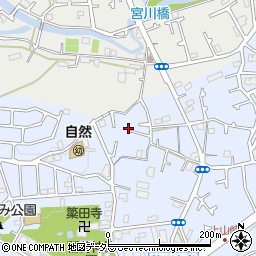 東京都町田市山崎町190-27周辺の地図