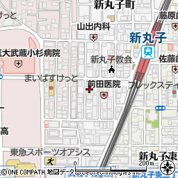 アースサポート川崎周辺の地図