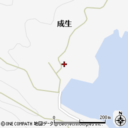 京都府舞鶴市成生582周辺の地図