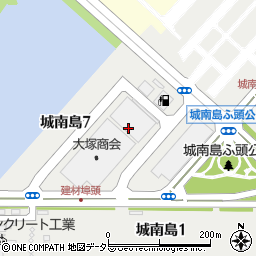 東京都大田区城南島7丁目周辺の地図