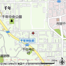 神奈川県川崎市高津区千年752-4周辺の地図
