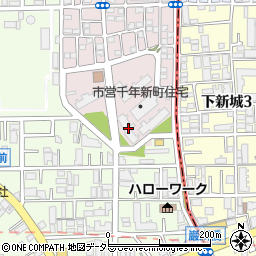 神奈川県川崎市高津区千年新町45-5周辺の地図