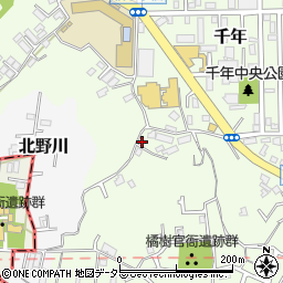 神奈川県川崎市高津区千年384-1周辺の地図