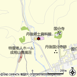 京都府立丹後郷土資料館周辺の地図