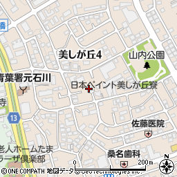 神奈川県横浜市青葉区美しが丘4丁目17-12周辺の地図