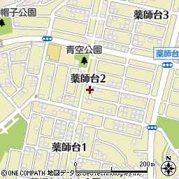 東京都町田市薬師台2丁目周辺の地図