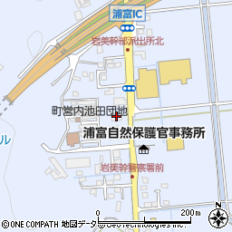 鳥取銀行岩美支店周辺の地図