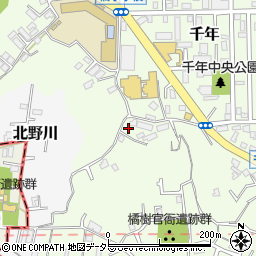 神奈川県川崎市高津区千年384周辺の地図
