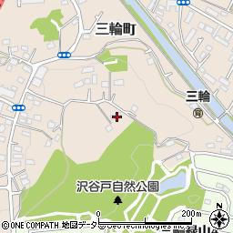 東京都町田市三輪町1891周辺の地図