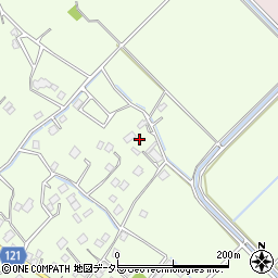 千葉県山武市白幡1165周辺の地図
