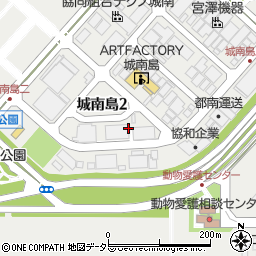 東京都大田区城南島2丁目周辺の地図