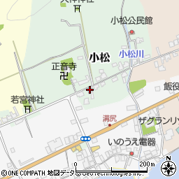 京都府宮津市小松210周辺の地図