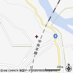 岐阜県中津川市坂下106-18周辺の地図