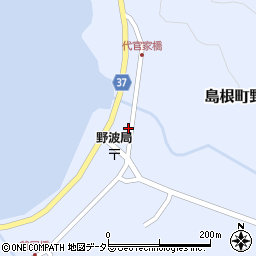 島根県松江市島根町野波1177周辺の地図