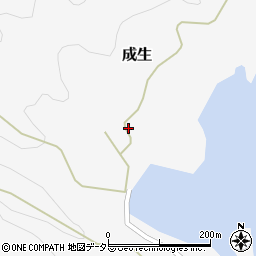 京都府舞鶴市成生585周辺の地図