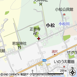 京都府宮津市小松129周辺の地図