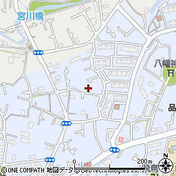東京都町田市山崎町390周辺の地図