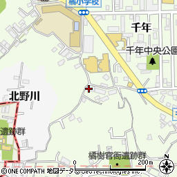 神奈川県川崎市高津区千年385周辺の地図