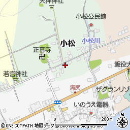 京都府宮津市小松208周辺の地図