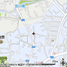 東京都町田市山崎町206周辺の地図