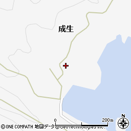 京都府舞鶴市成生584周辺の地図