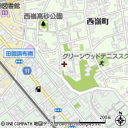 東京都大田区西嶺町22-5周辺の地図