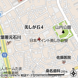 神奈川県横浜市青葉区美しが丘4丁目17-76周辺の地図