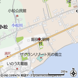 京都府宮津市溝尻544周辺の地図