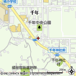 神奈川県川崎市高津区千年788周辺の地図