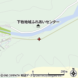 片知川周辺の地図