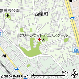 東京都大田区西嶺町22-17周辺の地図