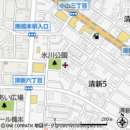 サーパス南橋本周辺の地図