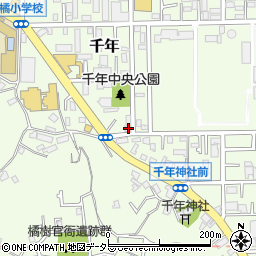 神奈川県川崎市高津区千年787周辺の地図