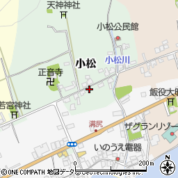 京都府宮津市小松205周辺の地図