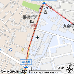 神奈川県相模原市中央区下九沢1101-1周辺の地図