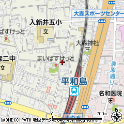 美竹寿司周辺の地図