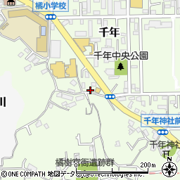 神奈川県川崎市高津区千年1078-4周辺の地図