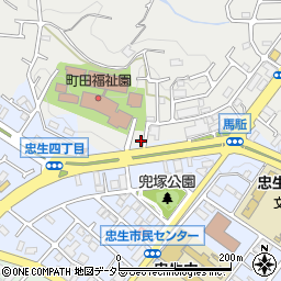 東京都町田市図師町600周辺の地図