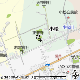京都府宮津市小松147周辺の地図