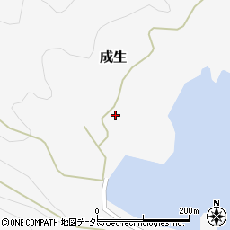 京都府舞鶴市成生571-2周辺の地図