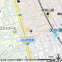 東京都大田区東嶺町32周辺の地図