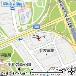 東京都市場運送株式会社周辺の地図