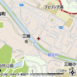 三輪町142松本邸☆akippa駐車場周辺の地図
