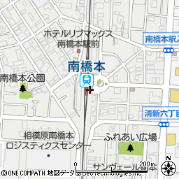 相模原警察署南橋本駅前交番周辺の地図