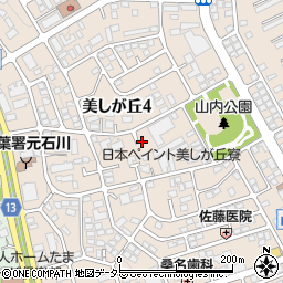 神奈川県横浜市青葉区美しが丘4丁目17-74周辺の地図