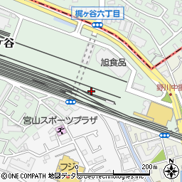 神奈川県川崎市宮前区梶ケ谷1299周辺の地図