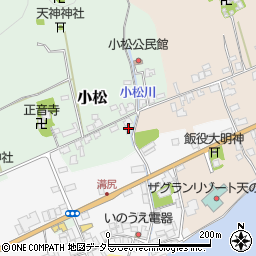 京都府宮津市小松230周辺の地図