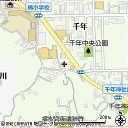 神奈川県川崎市高津区千年1078-7周辺の地図