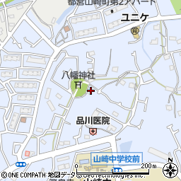 東京都町田市山崎町344周辺の地図